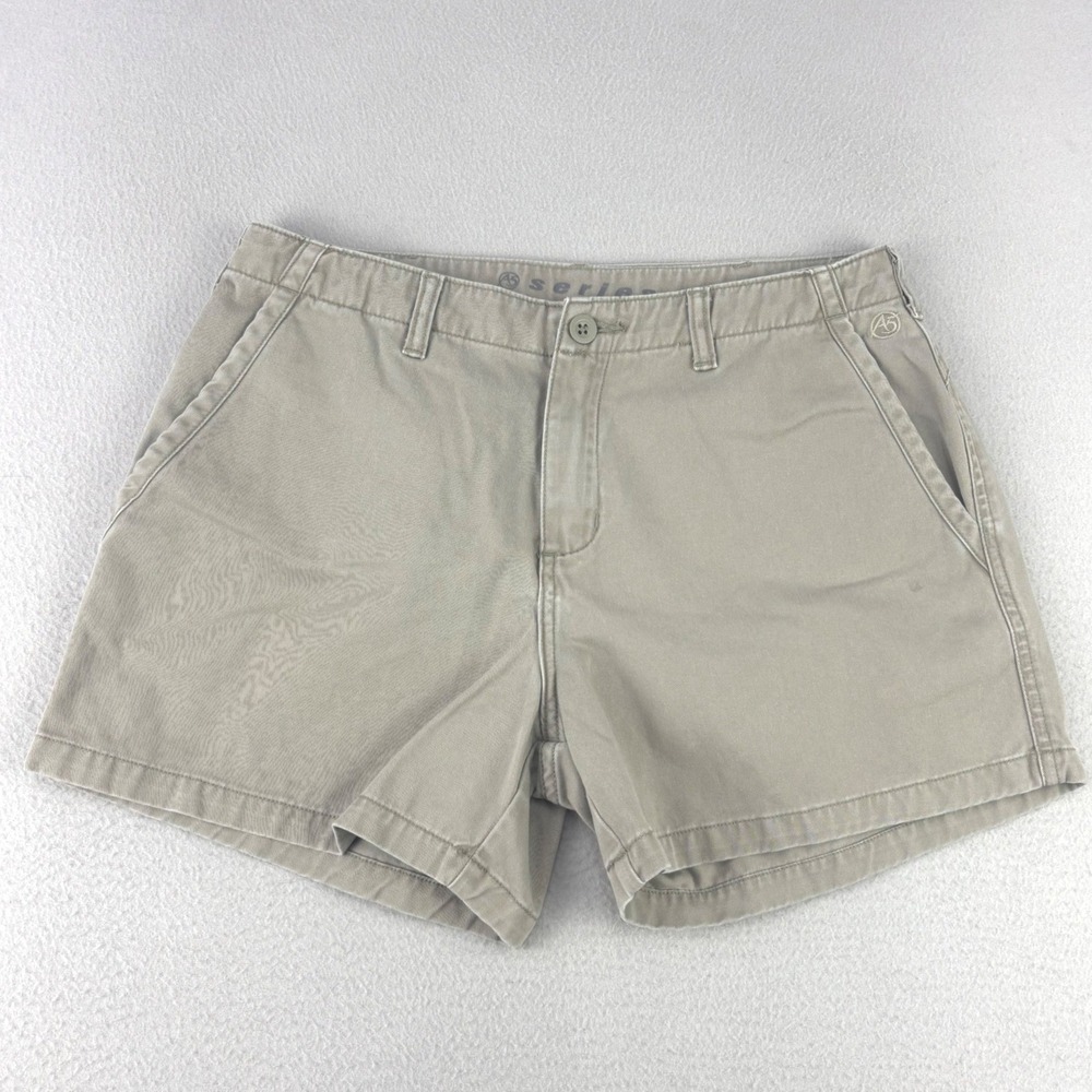 The North Face A5 Series Shorts Women 8 Tan Chino Twill‎ Cotton Outdoor Casual
